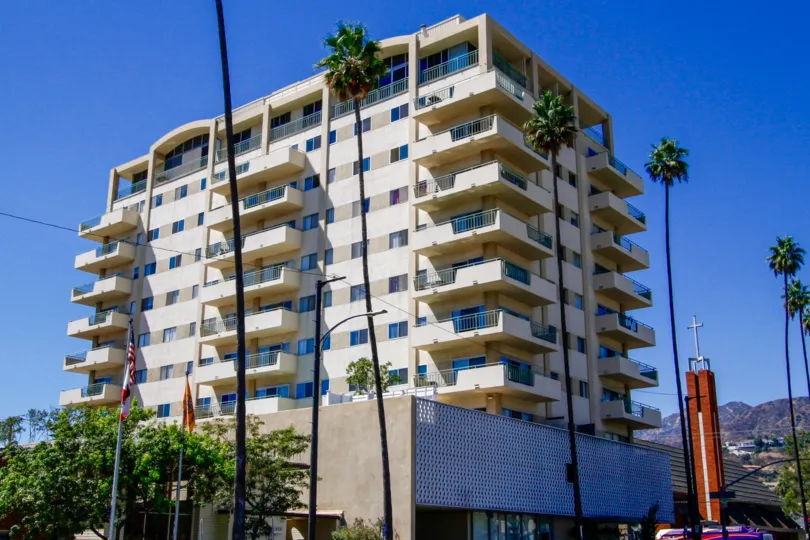 The Verdugo Towers building in Glendale California