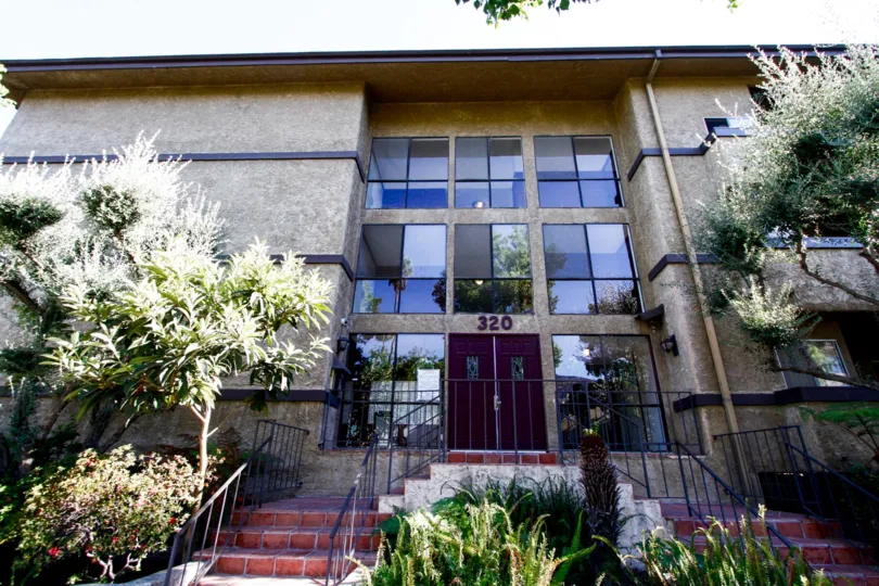 The entryway up to Verdugo Vista in Glendale California