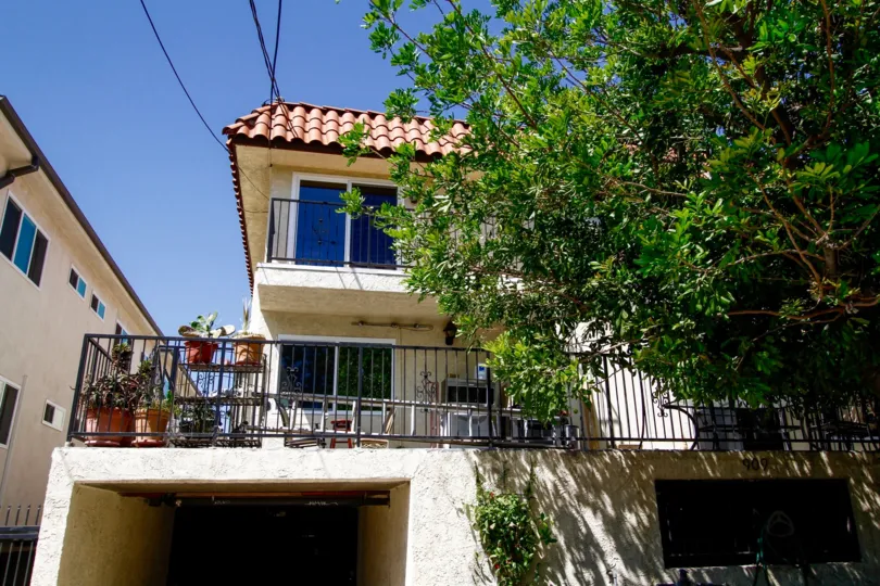 The balconies seen at Villa Italia