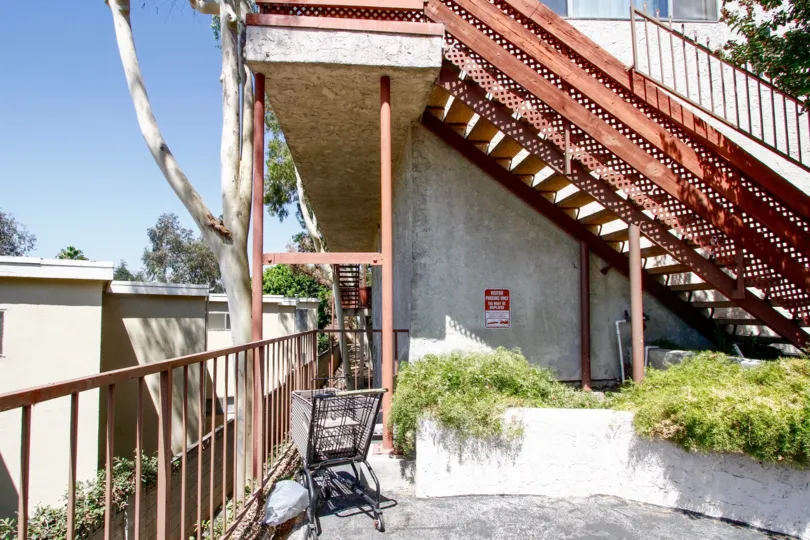 The patio at the Windsor View Villas