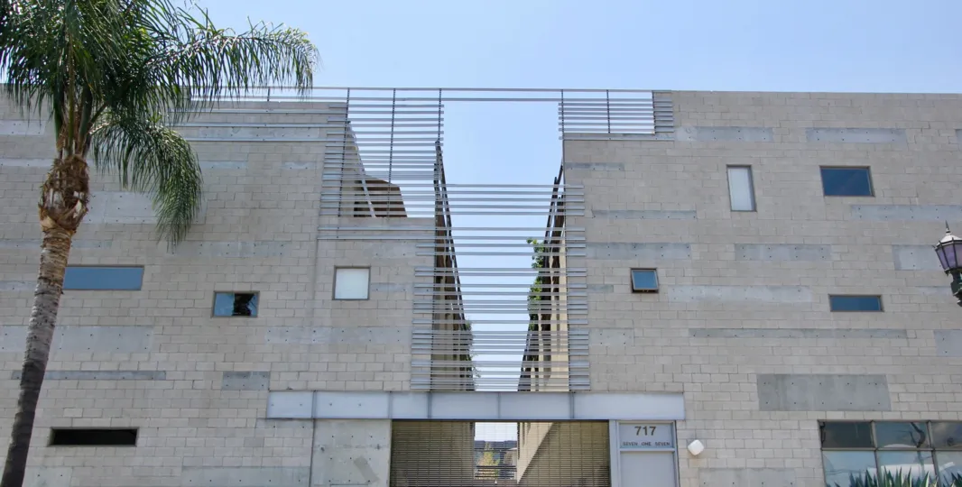 THE BUILDING IS CAHUENGA LOFTS IT IS VERY NICE DESIGN SO BEAUTIFUL