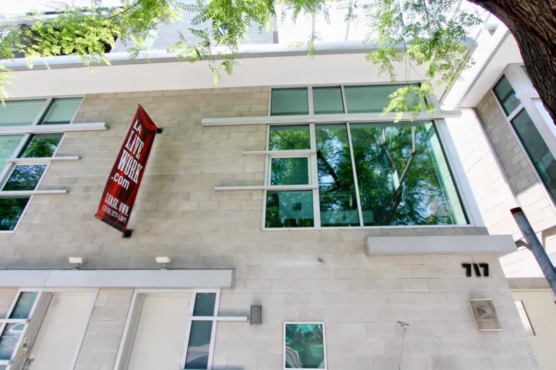 HIGHLAND LOFTS IS IN THE CITY OF HANCOCK PARK AND IN THE CITY OF CA. THERE IS A BOARD ON THE WALL