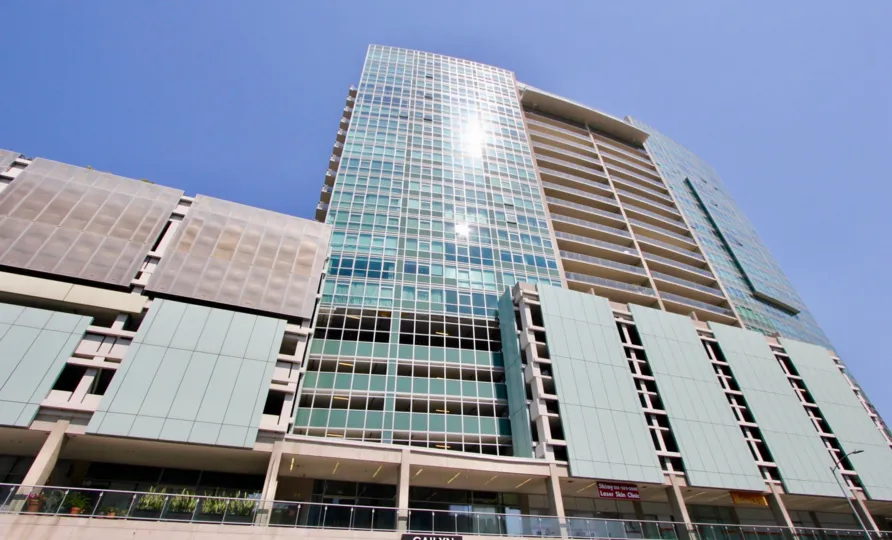a combination of retail, business and private suites available in the shiny new Solair building in desireable hancock park