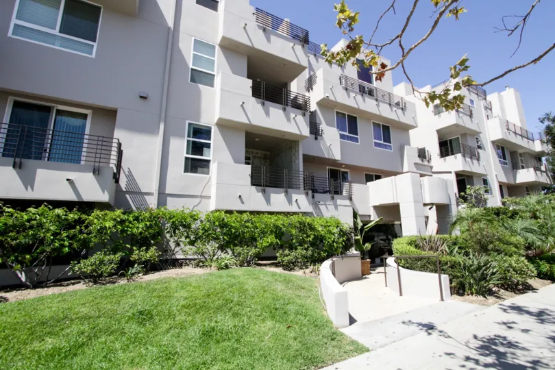 The landscaping of The Grand Wilshire