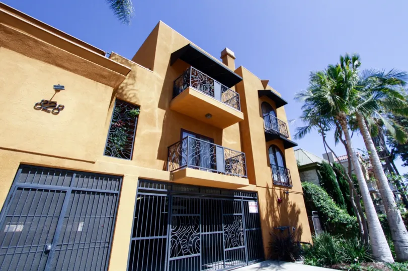 828 Hudson offers balconies on several of the units