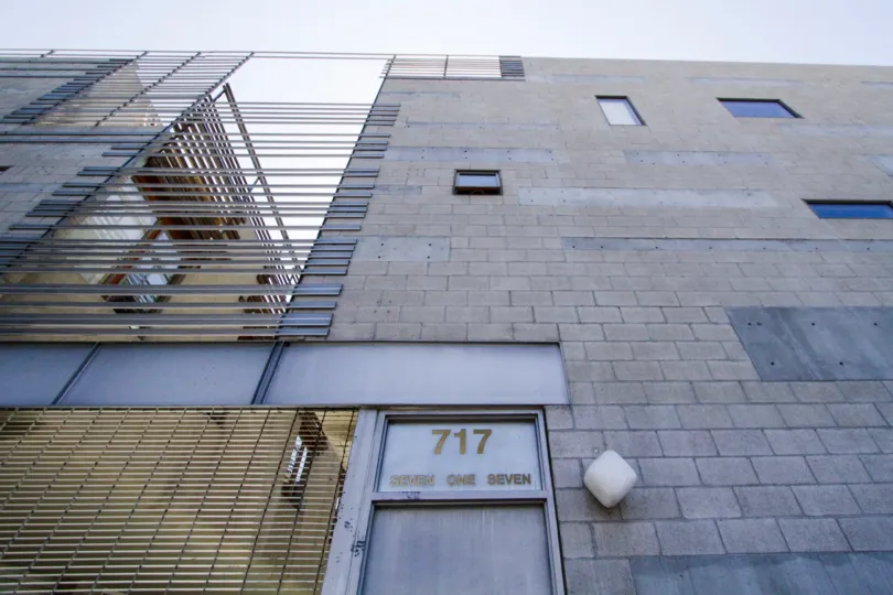 Cahuenga Lofts is a private condo building in Hollywood