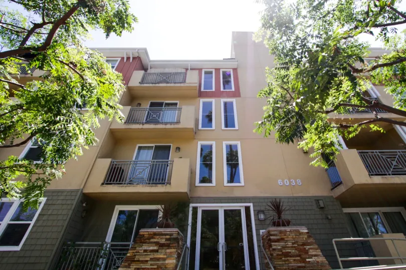 The Carleton Plaza condos are a Craftsman style building