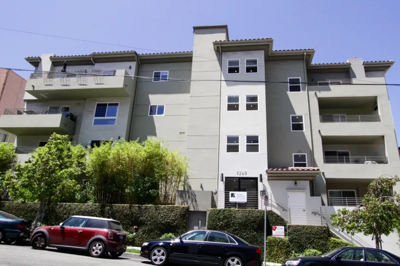 Franklin Place is a midrise condo building in Hollywood