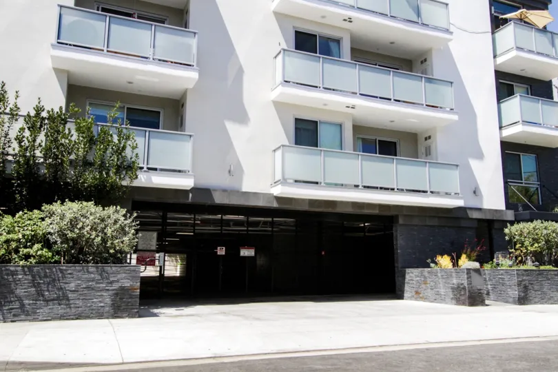 Hawthorn in Hollywood offers a private and gated garage for its residents