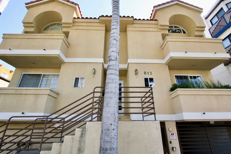 The balconies seen at Hudson Homes