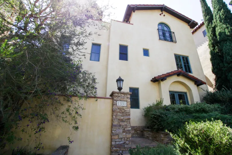 Resembling a Mediterranean style home La Serenata is a beautiful building in Hollywood