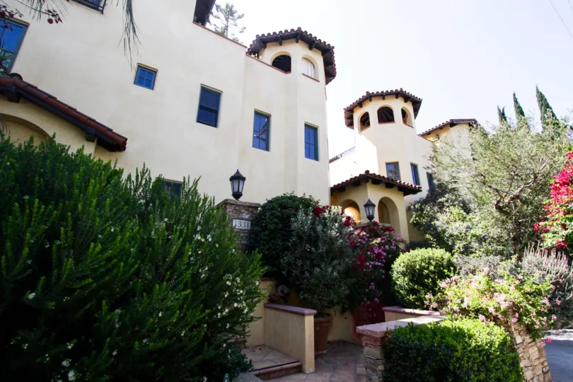 La Serenata offers beautiful Mediterranean architecture