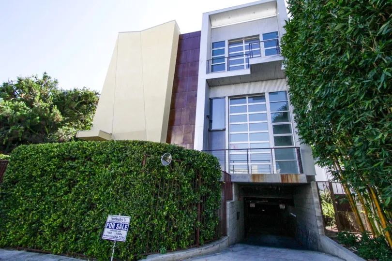 Sunset Blvd Lofts at Bronson is a beautiful modern condo building in Hollywood