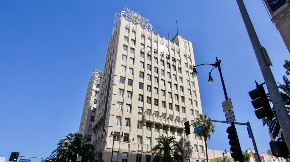 The building view of The Lofts at Hollywood and Vine in Hollywood, California