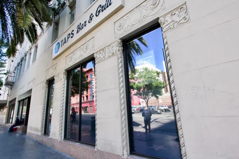 The bar and grill located around The Lofts at Hollywood and Vine