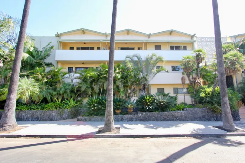 A view of The Polynesian in Hollywood, California