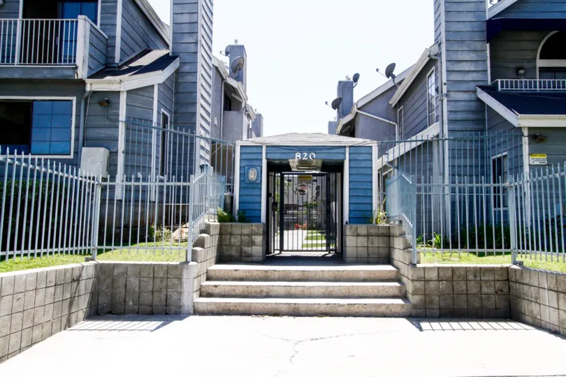 The entrance into Acacia Villas in Inglewood