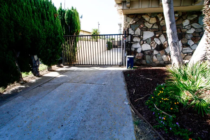 The parking for the Care Free Place in Inglewood