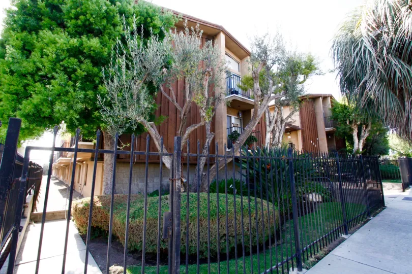 The fenced area of Cedar Crest in Inglewood