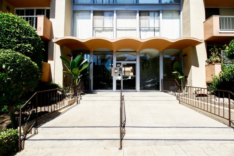 The entrance into Continental 805 in Inglewood