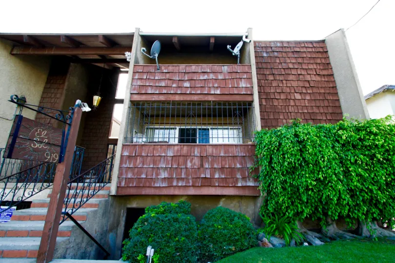 The balconies at El Sol