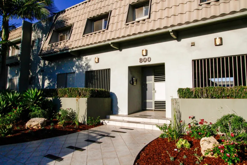 The address above the door at the Eucalyptus Oasis