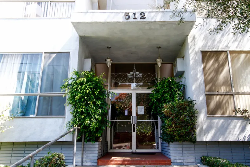 The entrance into the Evergreen Terrace
