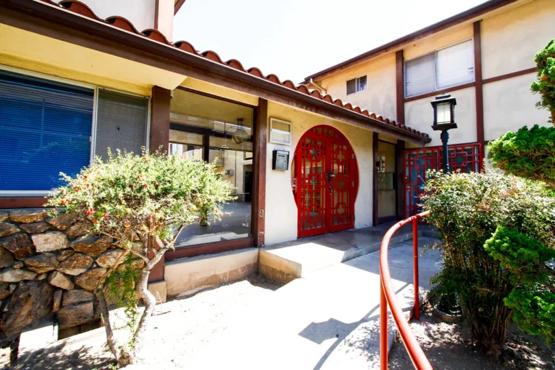 The entryway of the Fuji Gardens in Inglewood