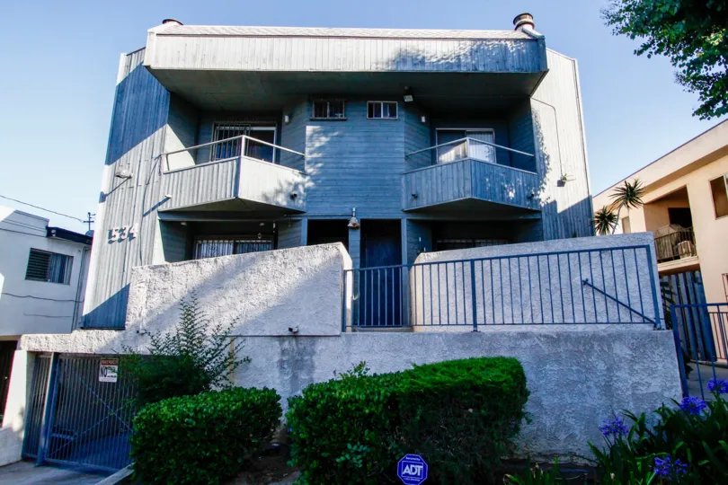 The balconies at Hazel Street Townhouses