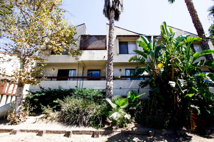 The Hyde Park Village building in Inglewood
