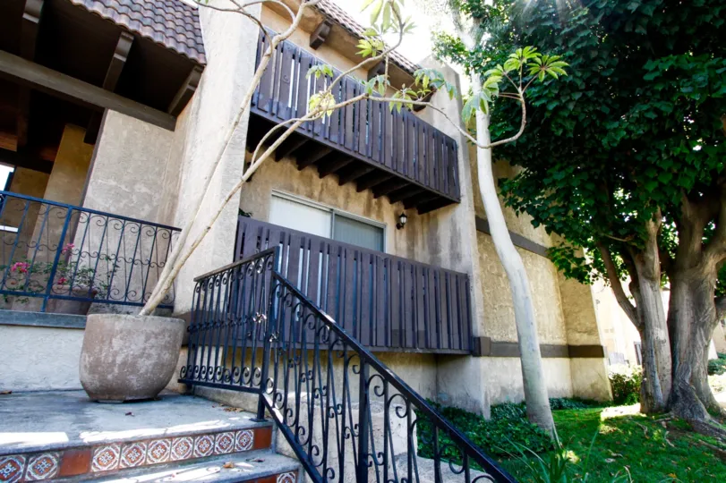 The balconies seen at La Case Villa