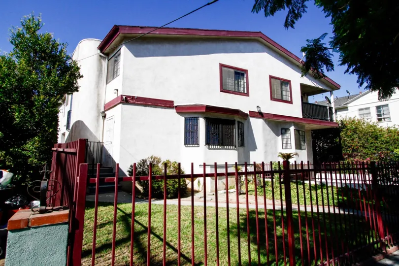 The Olive Condominiums building in Inglewood