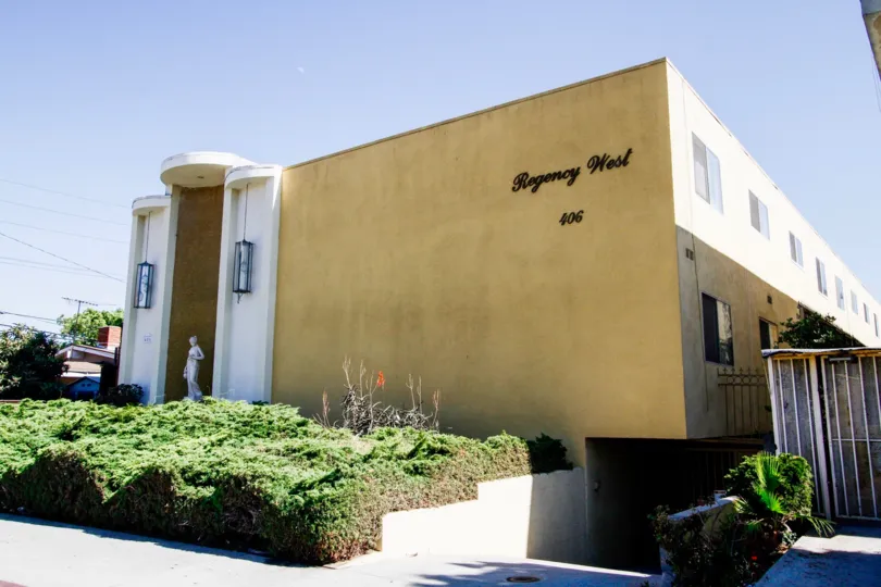 The Regency West building in Inglewood
