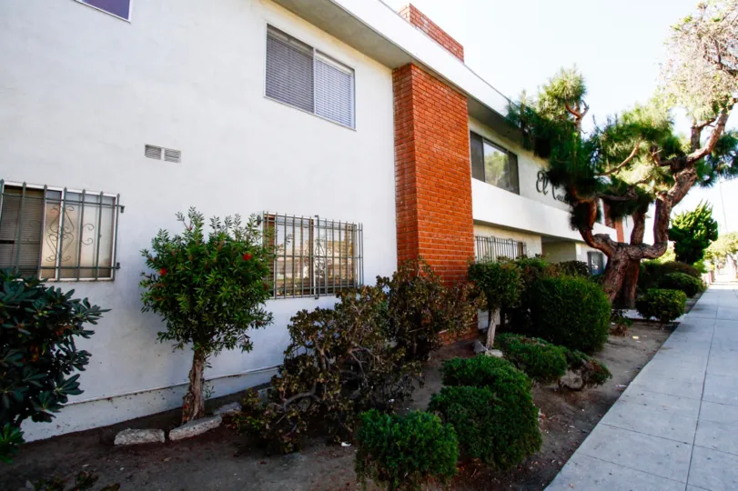The landscaping seen throughout The El Camino