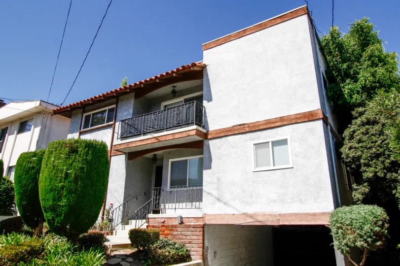 The balconies seen at Victor Homes