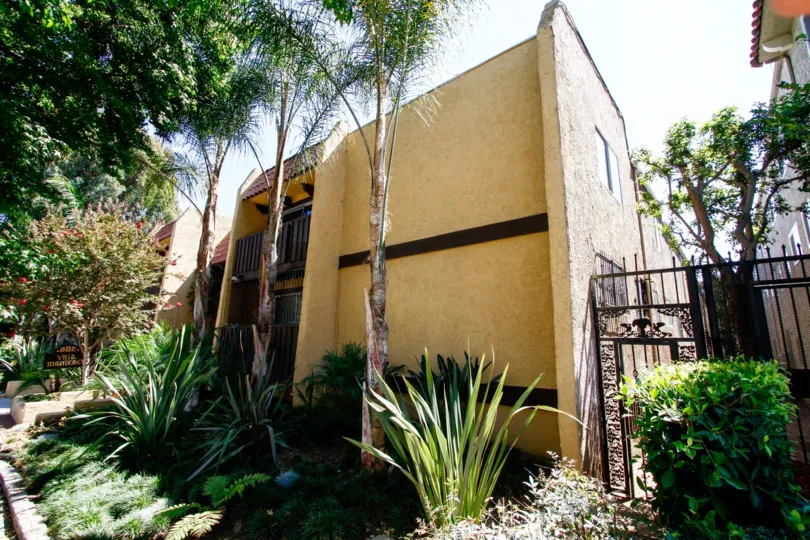 The landscaping of the Villa Monterey