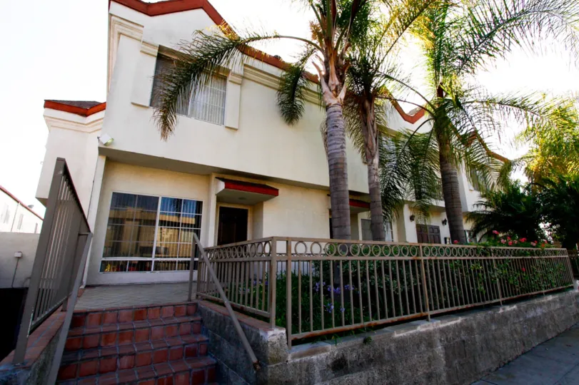 The stairs into the West Beach Villas in Inglewood