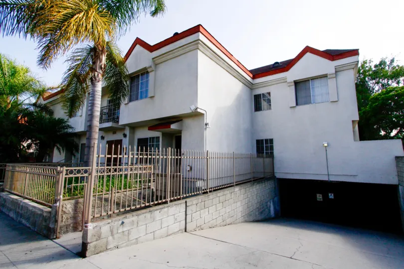 The parking for West Beach Villas