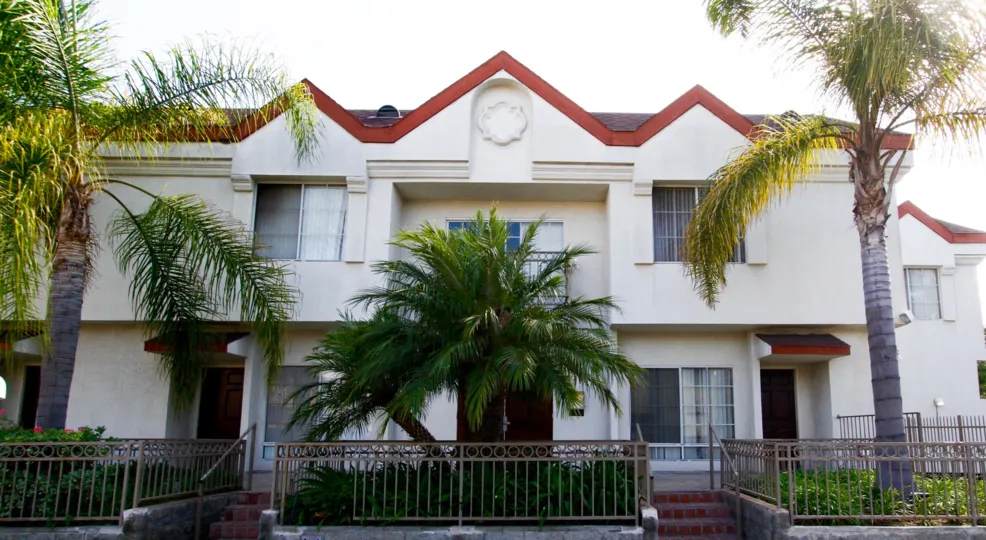 The West Beach Villas building in Inglewood