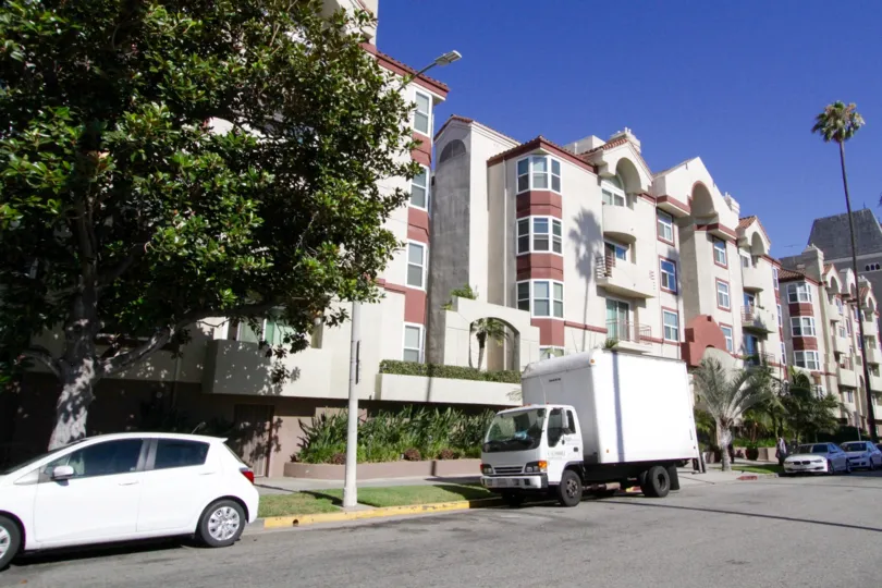 Consisting of multiple buildings the Gramercy Place is a large condo complex
