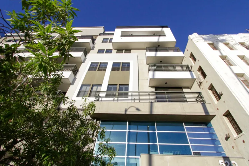 The penthouse level of Kingsley Villa offers an oversized balcony covered to offer additional shade and privacy
