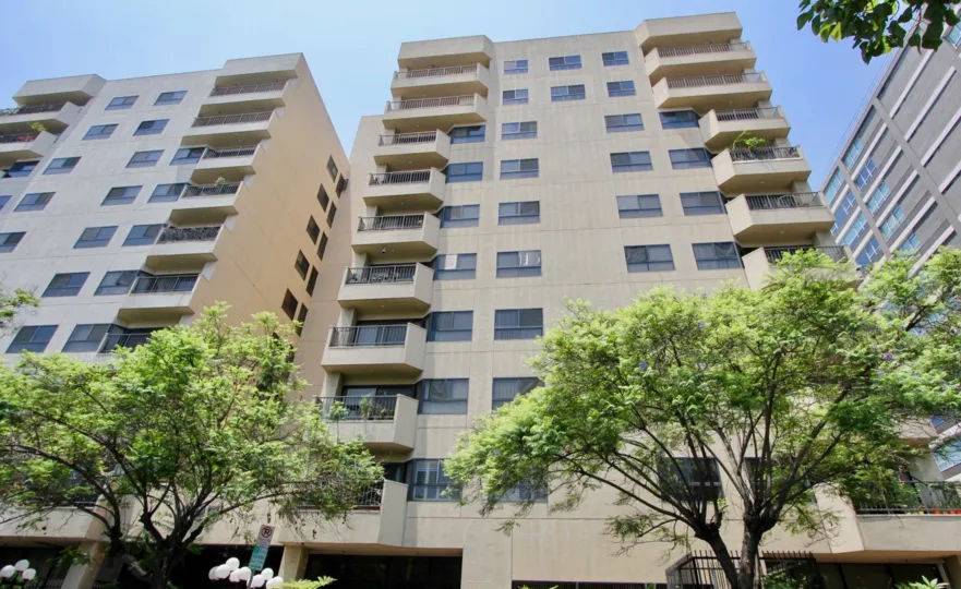 THE APARTMENT NAME IS RICHMORE GARDEN TOWERS IN VERY BIG AND BEAUTIFUL