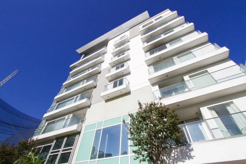 Serrano Palace is a beautiful contemporary building in Koreatown