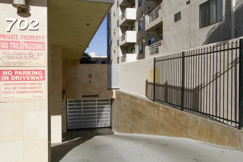 Serrano Palace offers private parking to its residents