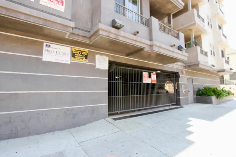 The juniper apartment having underground parking facility and security.