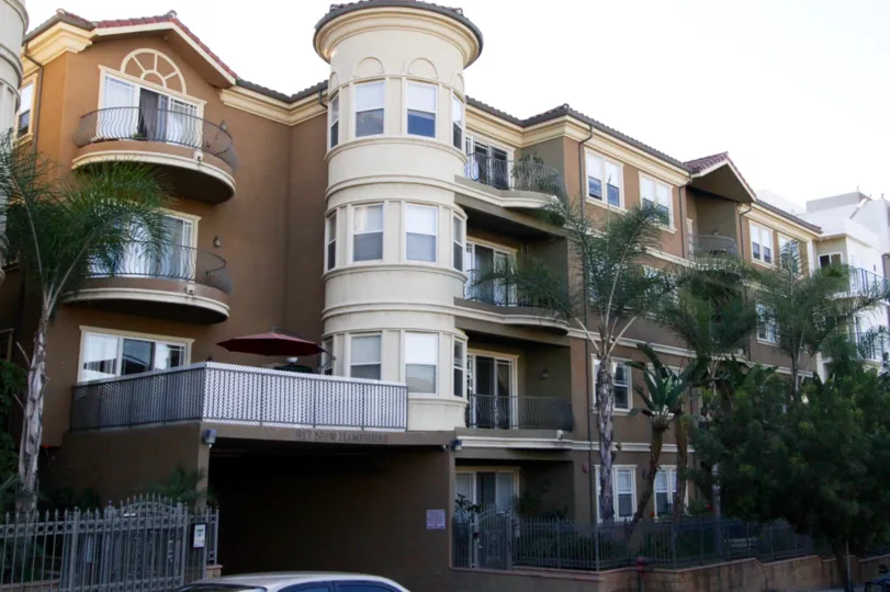 The elegant architecture of The Kensington offers residents a welcoming feeling as you approach