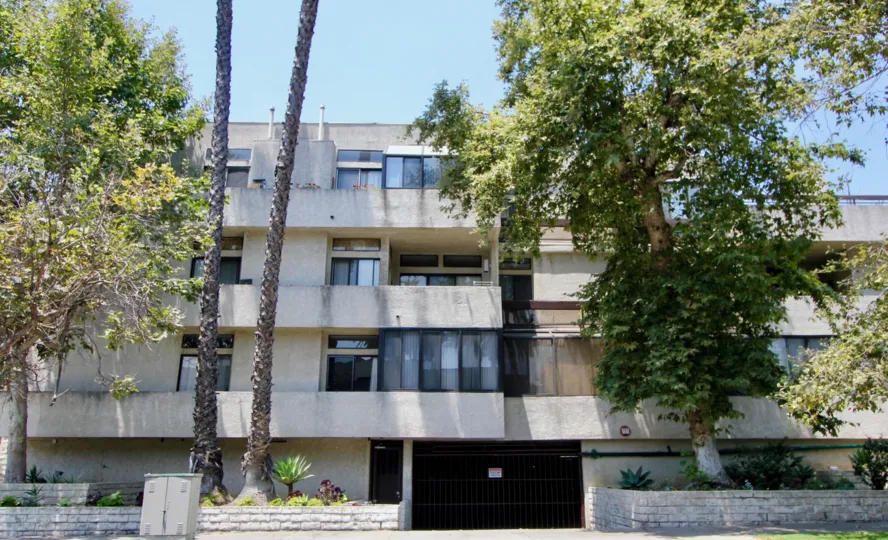 A sunny day at The Terrace Community in Korea Town, California