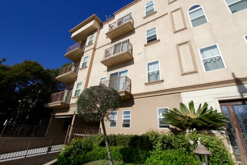 Some of the condos at Wilton Heights offer balconies