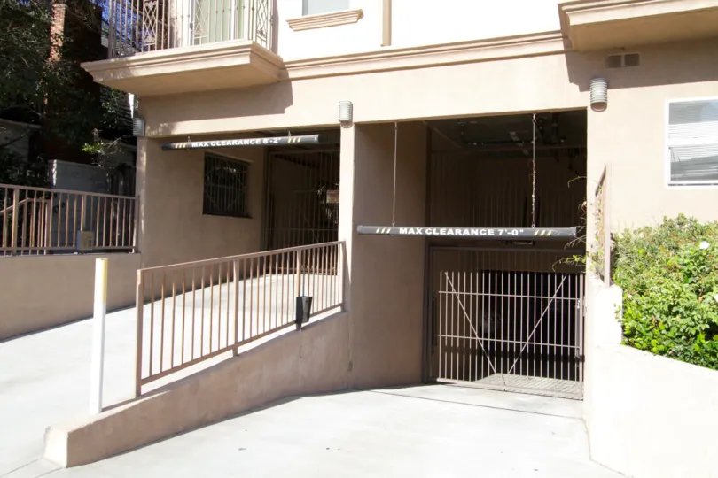 Wilton Heights offers a gated parking area