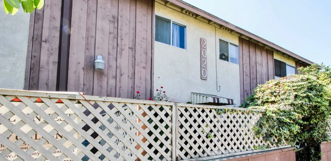 The privacy fence around 2020 W 23rd St